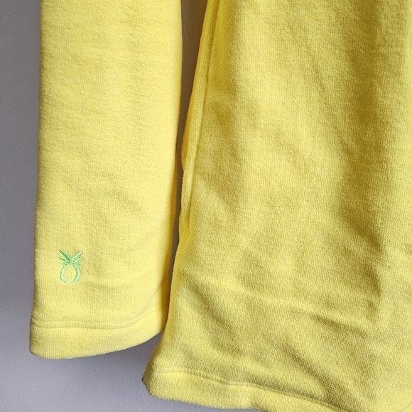 New Dudley Stephens Cobble Hill Terry Turtleneck Sunshine Fleece NWT X-Small - Picture 10 of 16